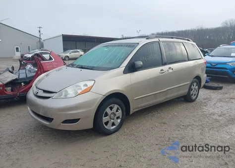 2006 Toyota Sienna Le z USA, uszkodzony, nr VIN 5TDZA23C96S465355